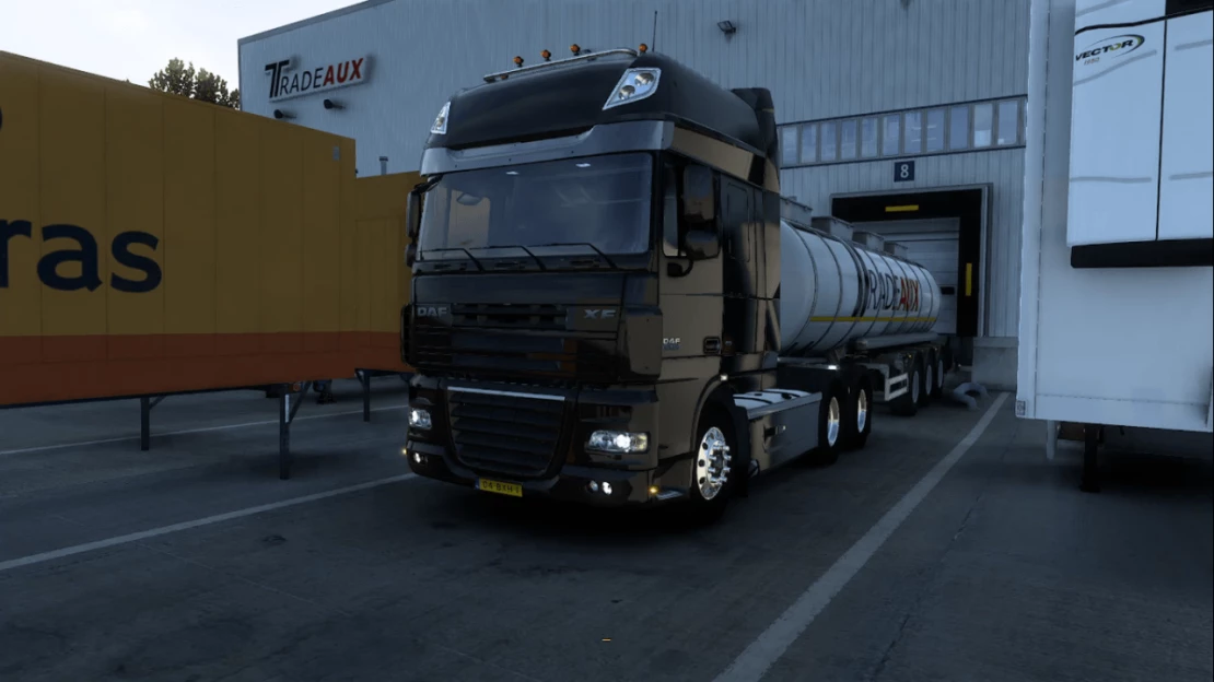 DAF XF 105 Open pipe sound