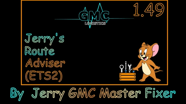 [1.49] Jerry's Route Adviser (ETS2)